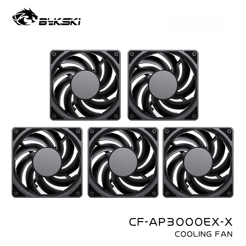 Pc Water Cooling - Bykski-ventilador de 120mm para refrigeración por