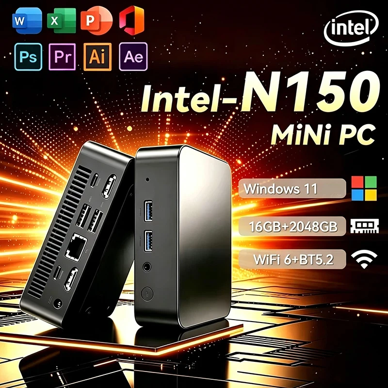 Pc Gaming Intel - NUEVO Mini PC con Windows 11,