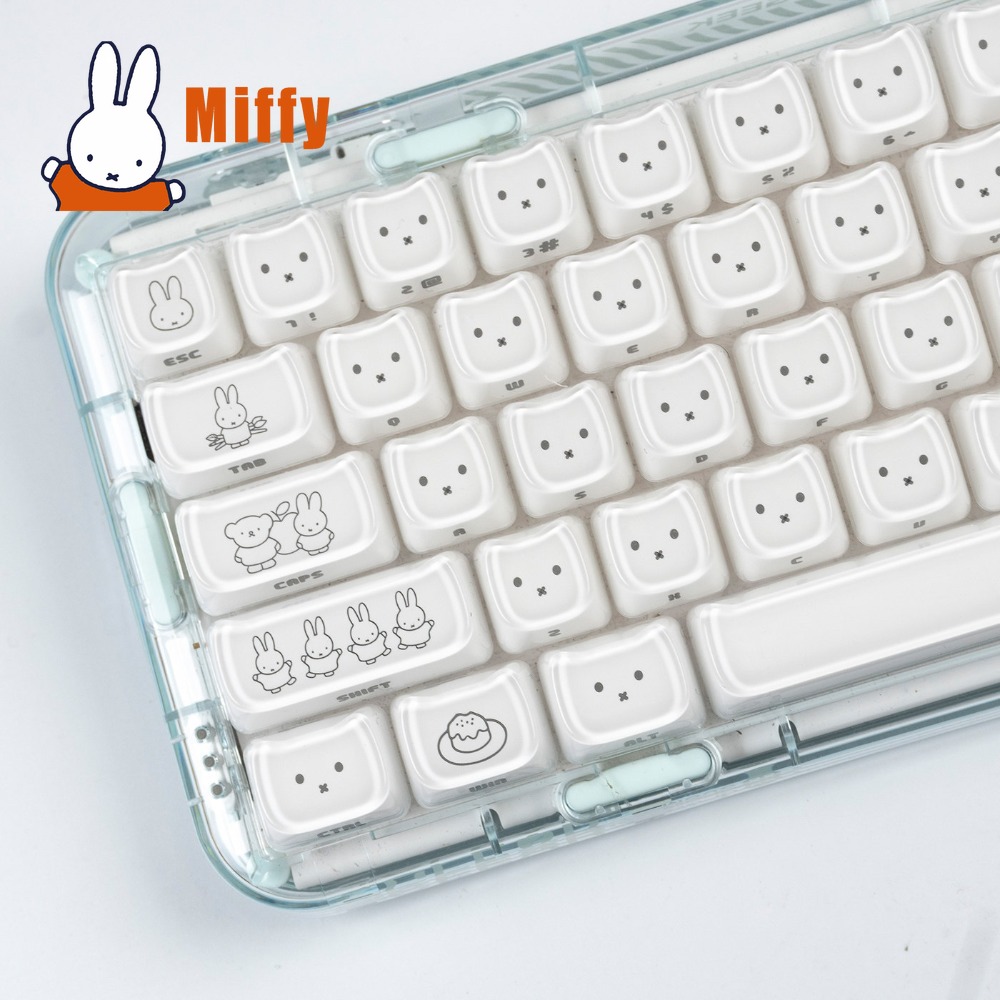 Teclas Kawaii Miffy, teclas co - Pc Gaming Lounge reseña y precio