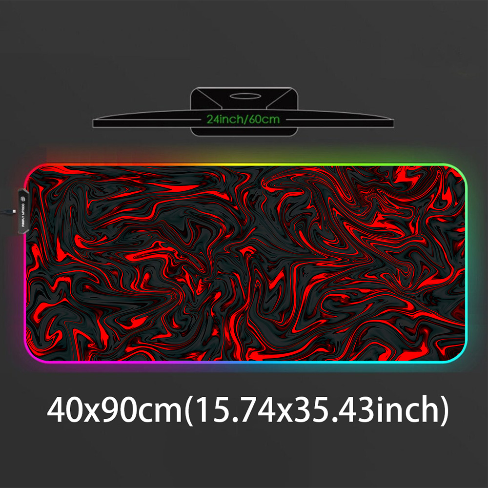 Alfombrilla de Ratón RGB, Alfo - Pc Gaming Liquid reseña y precio