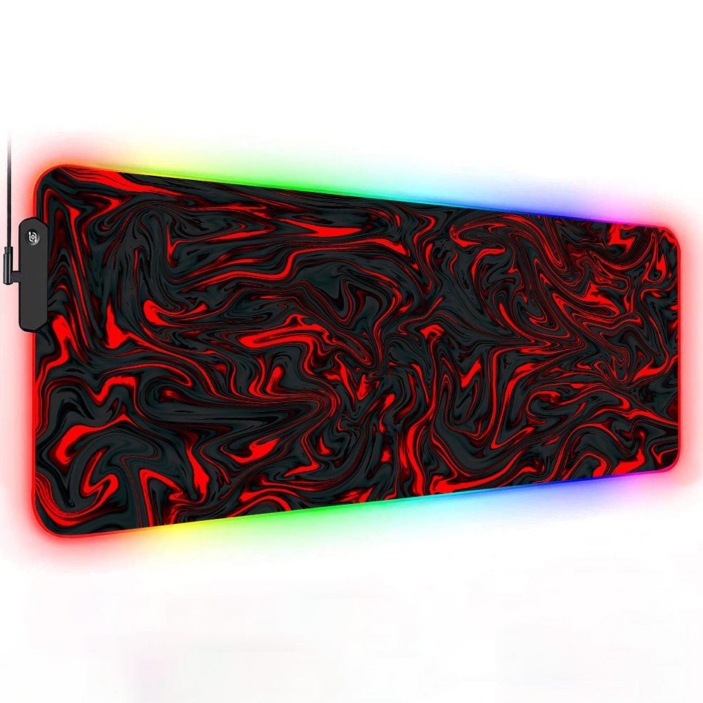 Alfombrilla de Ratón RGB, Alfo - Pc Gaming Liquid reseña y precio