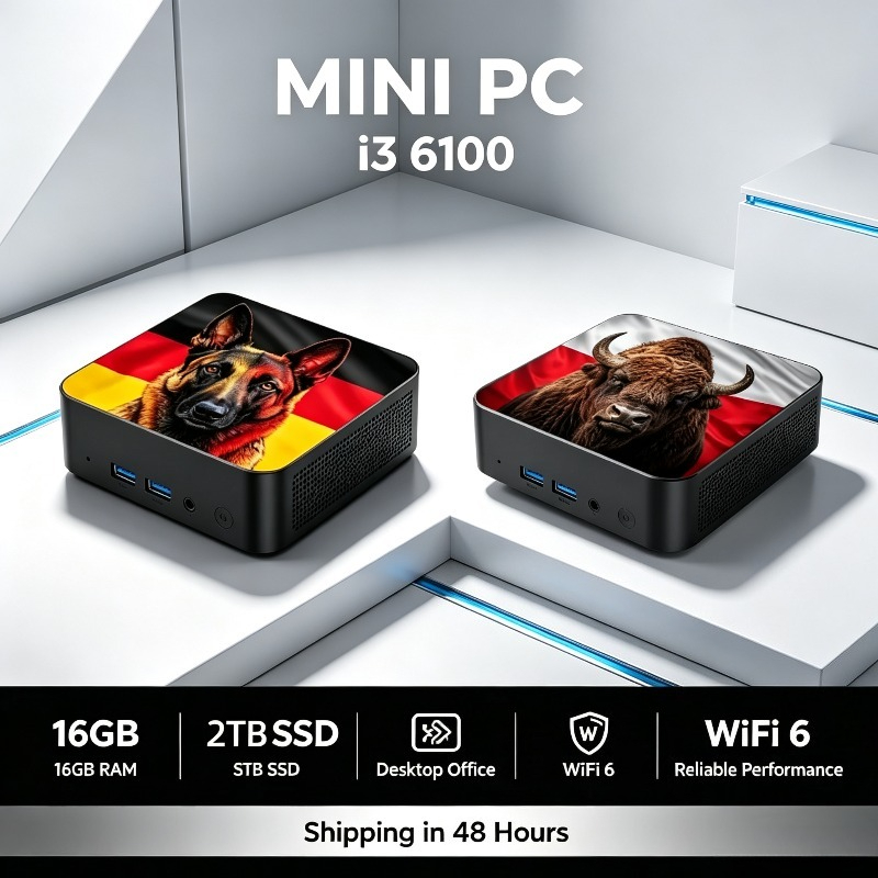 Mini PC 2026, Intel Core i3 61 - Pc Gaming Intel reseña y precio