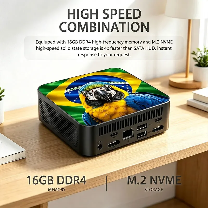 Potente Mini PC Portátil para  - Pc Gaming Intel reseña y precio