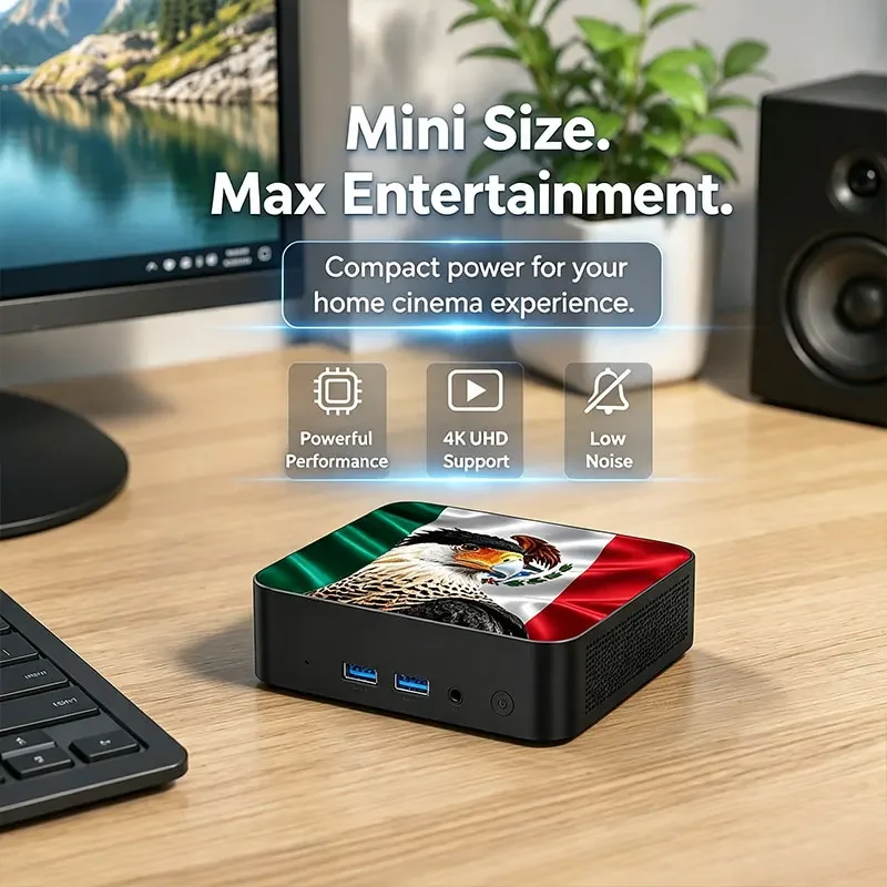 Potente Mini PC Portátil para  - Pc Gaming Intel reseña y precio