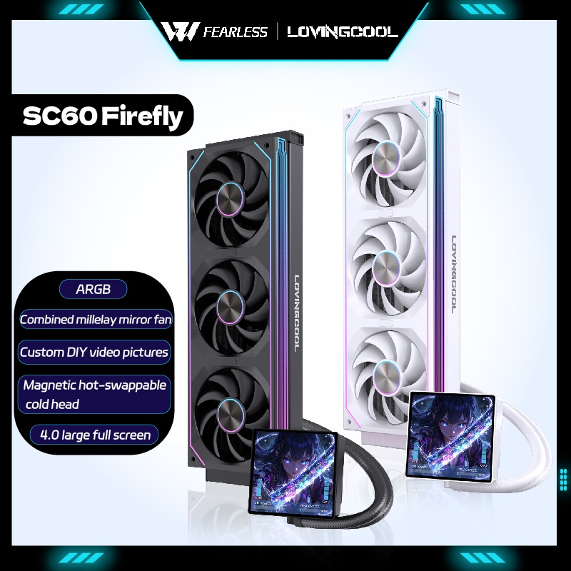 LOVINGCOO SC60 Firefly 360, En - Pc Gaming Liquid reseña y precio