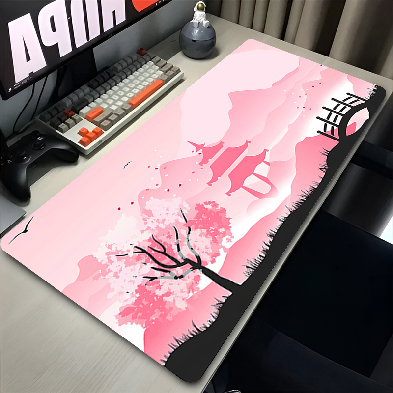 Alfombrilla de ratón para juga - Pc Gaming Pink reseña y precio