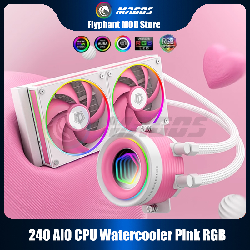 240 AIO CPU Watercooler Rosa R - Pc Water Cooling reseña y precio