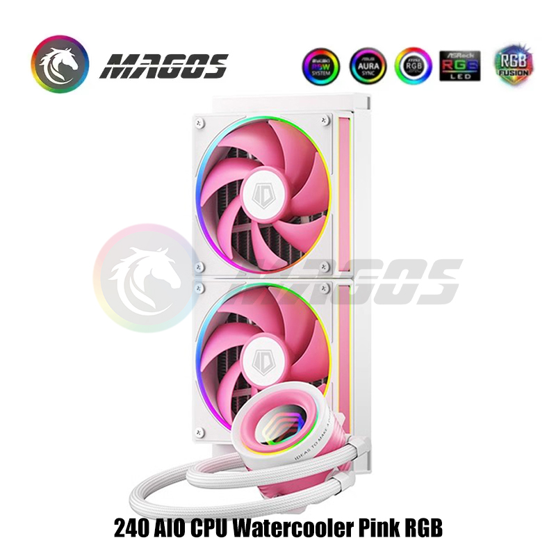 240 AIO CPU Watercooler Rosa R - Pc Water Cooling reseña y precio