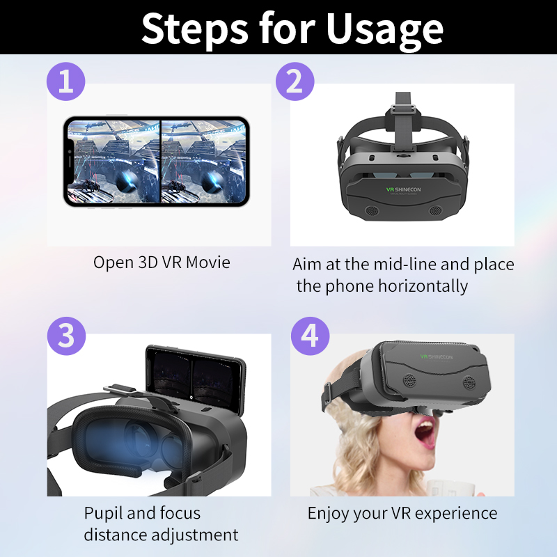 Gafas VR 3D Virtuales de Panta - Vr Headset Pc reseña y precio