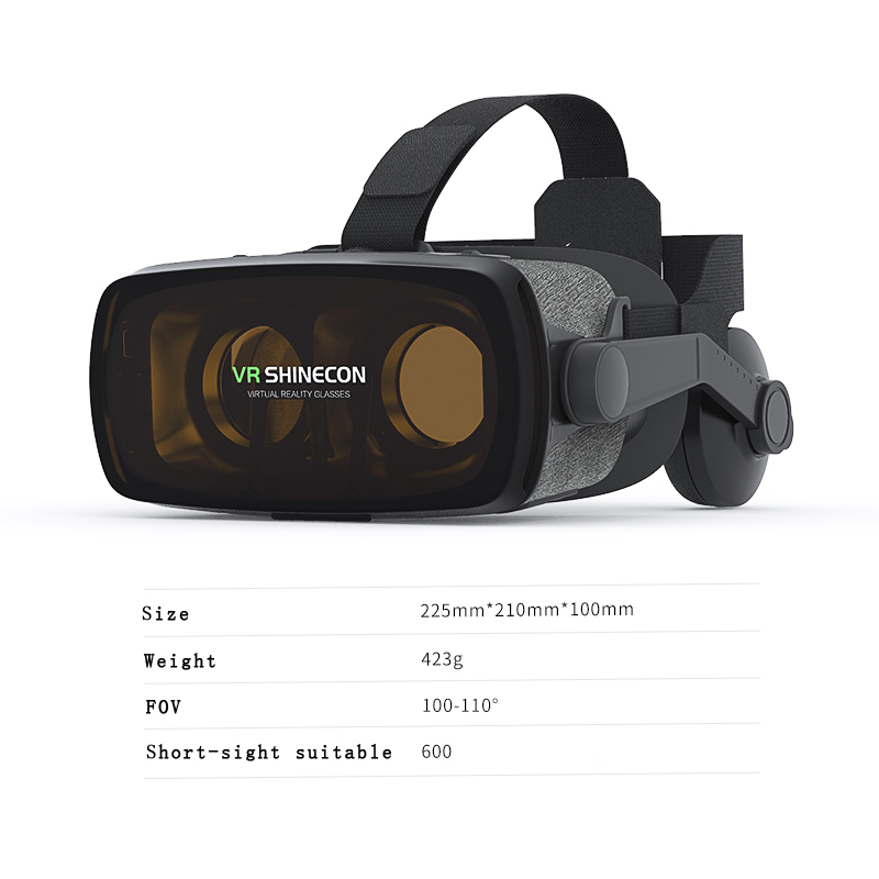 VR Shinecon Casque Viar gafas  - Vr Headset Pc reseña y precio